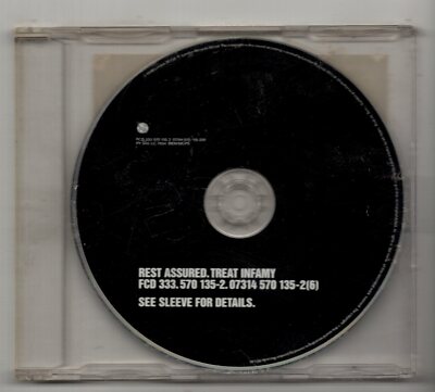 (KP886) Rest Assured, Treat Infamy - 1998 CD