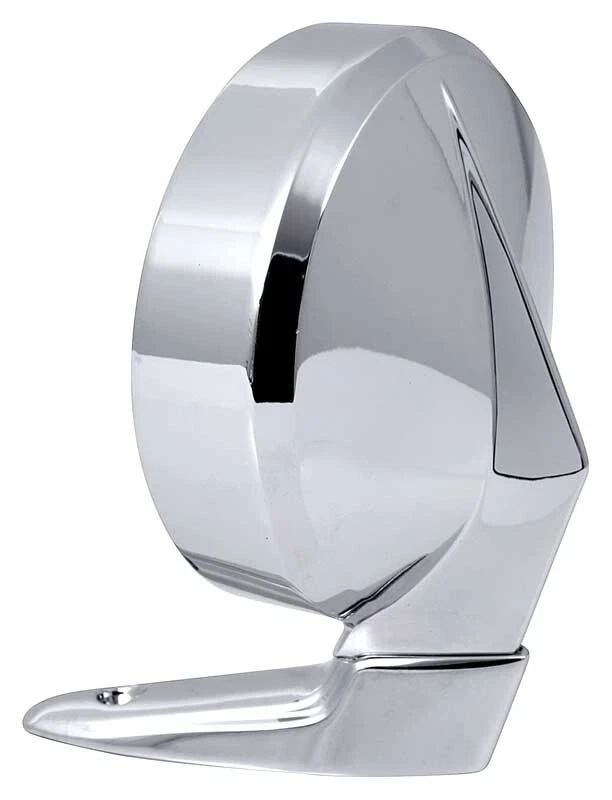 Espejo retrovisor de puerta cromado lado pasajero derecho OER para Dodge Charger 1966-1974 Foto 2 de 4