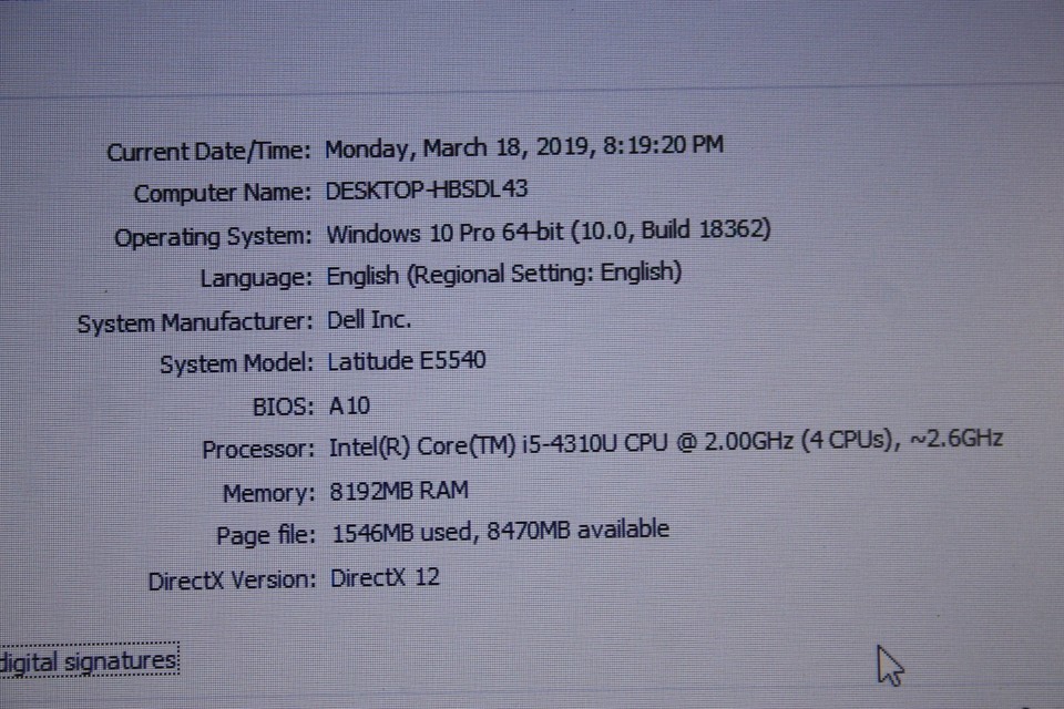 Dell Latitude Series Collection Laptops I5 i7 128 640 4 8GBRAM W10Pro dell-latitude-series-collection-laptops-i5-i7-128-640-4-8gbram-w10pro