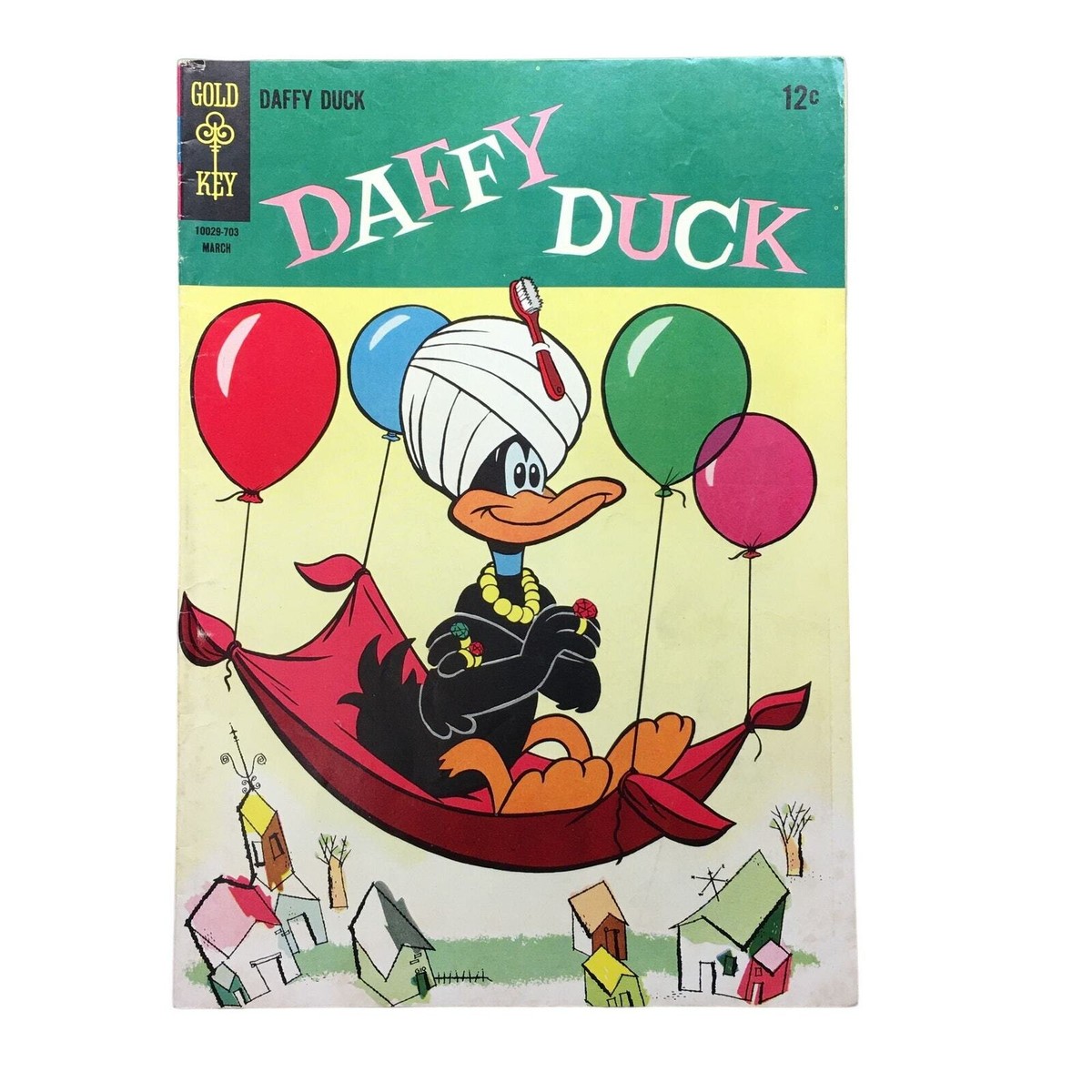 Comic Book Daffy Duck 12 cents March | eBay