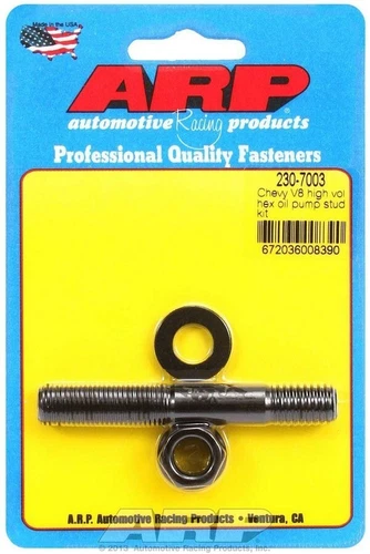 ARP 230-7003 Engine Oil Pump Stud Bolt Kit High Volume Chromoly Chevy V8 SBC BBC