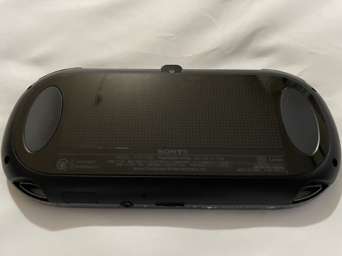 SONY PS Vita PCH-1100 3G Wi-Fi model Console Crystal Black w