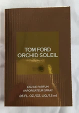 Tom Ford ORCHID SOLEIL Eau de Parfum EDP 0.05 oz/1.5 mL SAMPLES Vials Cards New