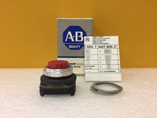 Allen Bradley 800T-B6 30mm, Red, Extended Head, Push Button. New in Box!