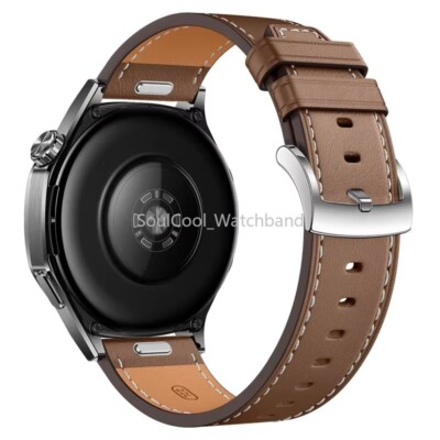 22MM Leather Watch Strap For Huawei Watch 3 4 Pro GT3 GT4 GT5 Pro 46mm Wristband