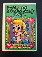 1959 Topps Funny Valentines Trading Cards 21