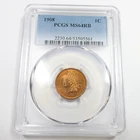 1908 P PCGS MS64 RB Red Brown - Indian Head Penny Cent 1c US Coin #60297A