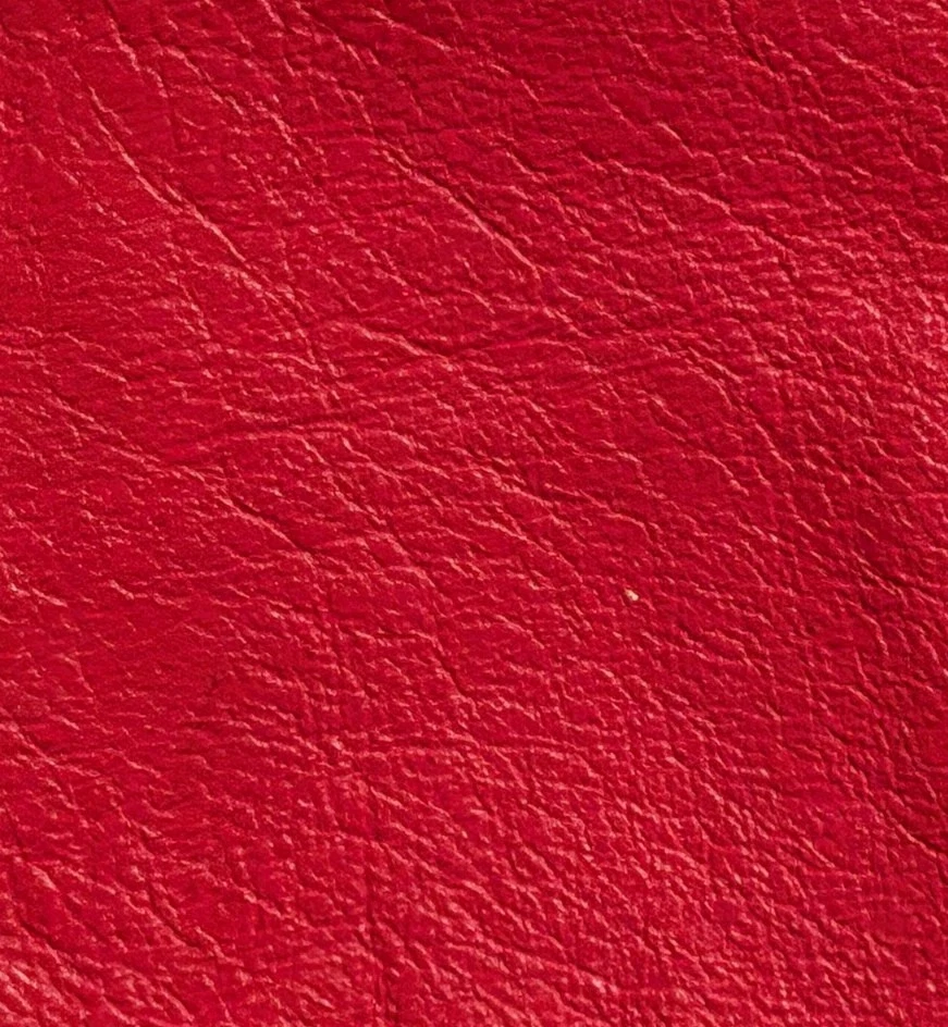 Falda lápiz Avon Fashions de colección para mujer forrada roja 100 % cuero/talla 3-4 Foto 3 de 4