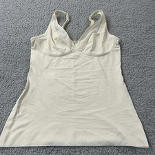 Ruby Ribbon Second Skin Sheer Cami Camisole Shaping Top Size 36 Tank 1750 NWOT