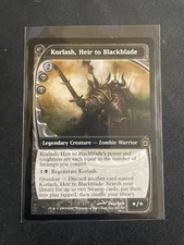 Mtg X1 Korlash, Heir to Blackblade Future Sight Magic The Gathering