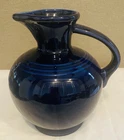 Homer Laughlin Fiestaware  Carafe Water Pitcher Cobalt 60oz RETIRED