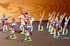 14 Stck.  Vollzinn - Preussische  Grenadiere " Lange Kerls " um 1730-1800