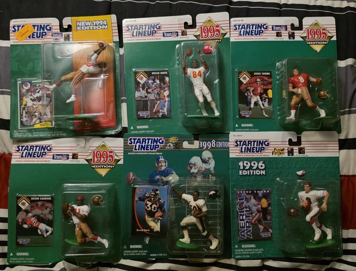 Jerry Rice Deion Sanders In Sports Action Figures for sale | eBay