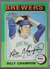 2015 Topps Originals Buybacks Bill Champion Billy Champion #1975-256 1u0