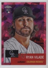 2022 Chrome Platinum Anniversary Fuchsia Atomic Refractor 20/100 Ryan Vilade fm0