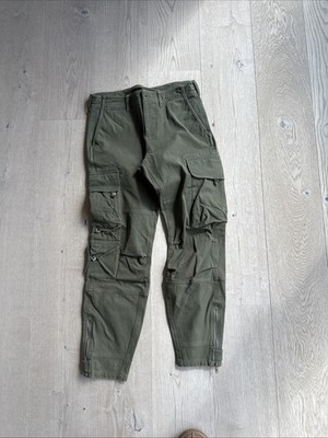 Ralph Lauren, Cargohose, Größe: S, Grün, Baumwolle/Polyamid, Einfarbig #ZSd