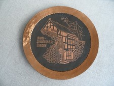 NEUBRANDENBURG -  WIECKHAUS Stadtmauer - Kupfer Wandteller - DDR - D2