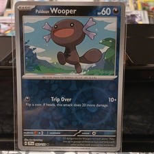 Pokemon TCG Paldean Wooper 093/159 Sv09: Journey Together Reverse Holo