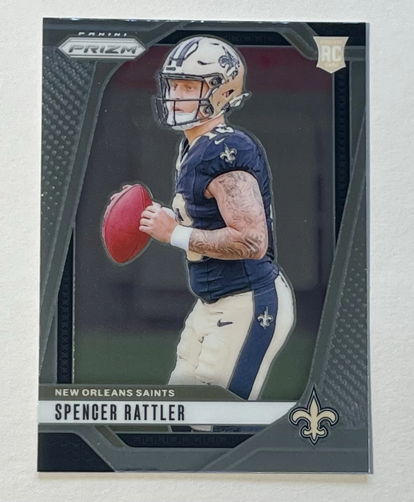 Spencer Rattler trading card