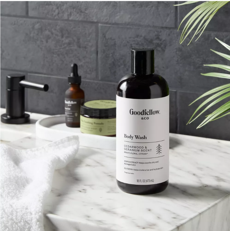 06 Cedarwood Geranium Body Wash 16 fl oz Goodfellow Co