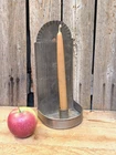 Vintage Virginia Metalcrafters Tin Primitive Candle Wall Sconce Farmhouse