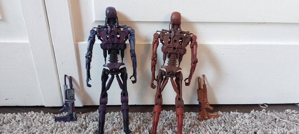 Paquete de dos asalto endoesqueleto Neca Terminator Vs Robocop Foto 2 de 2