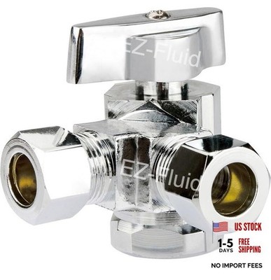 /2'' FIP Female Iron Pipe Threaded X 3/8''Comp 1/2''FIP x 3/8'' Comp. x 3/8''Comp. 1