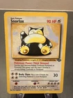 Snorlax 27/64 Jungle Set Non-Holo Rare Pokemon Card Vintage WOTC MP