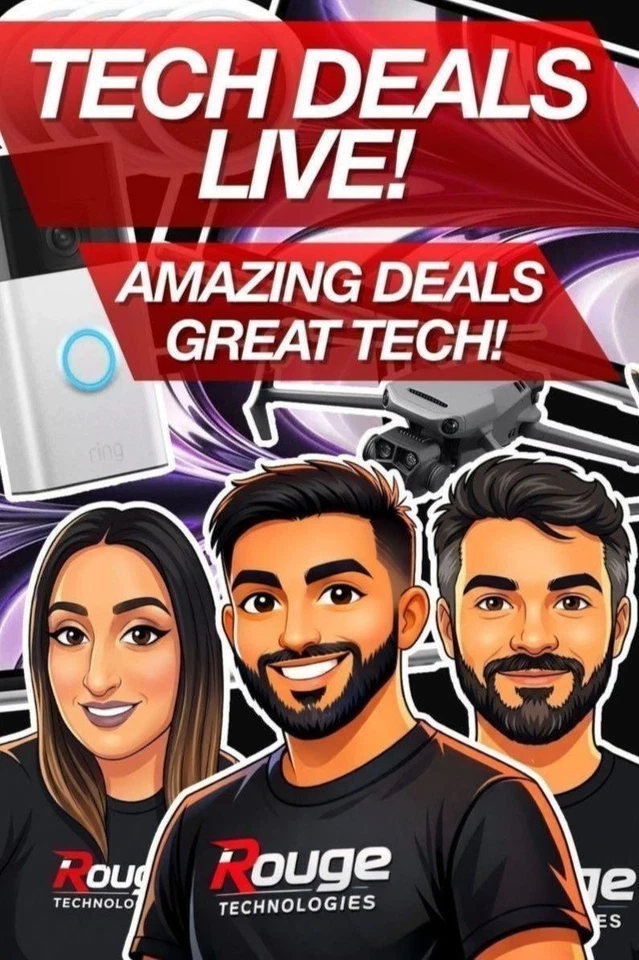 Live from eBay Open | Rouge Technologies Presents: Smart Tech Bargains | £1 start auctions + Giveaways Up For Grabs