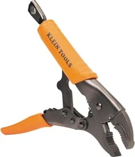 Klein Tools 38602 Curved Jaw Locking Pliers with Quick Release Silver 