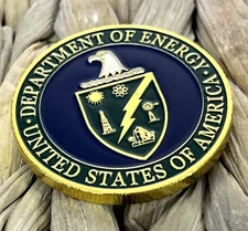 Challenge Coin- US Department of ENERGY ⚡ US Government DOE