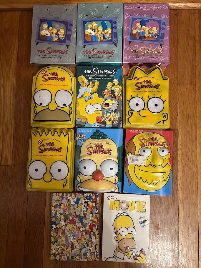 The Simpsons 8 Season DVDs for sale | eBay