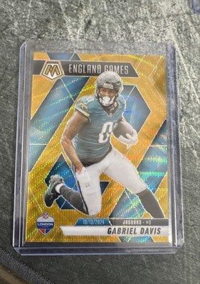 2025 Panini Mosaic - International Games Gabriel Davis #255 Gold /10
