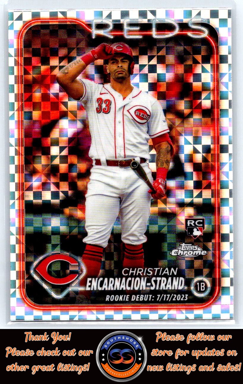 Christian Encarnacion-Strand X-Fractors 2024 Topps Chrome Update #USC92  Reds