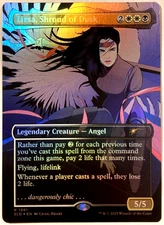 MTG Liesa, Shroud of Dusk (Rainbow Foil) Secret Lair Slay the Day 1961 NM