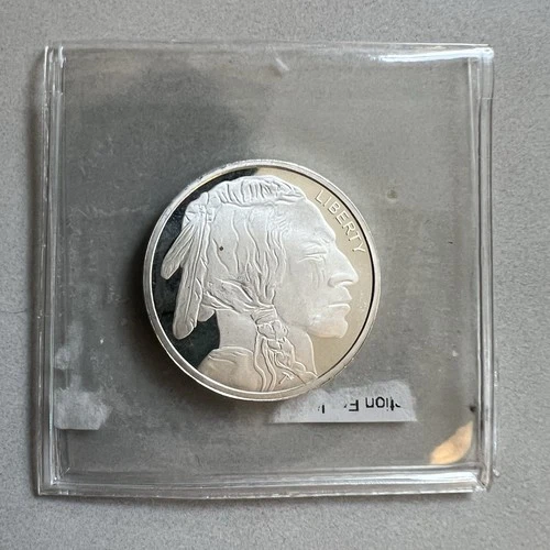 SilverTowne 1/4 oz .25 oz Buffalo Round .999 Fine