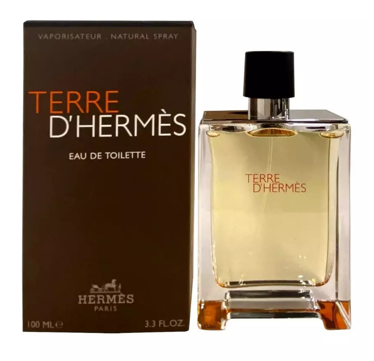 HERMÈS Terre D'hermes 3.3oz Men's Eau de Toilette Spray for sale