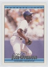 1992 Donruss Jose Offerman #721 9bl
