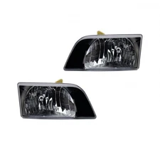 For Volvo VNL / VNM Series Headlight 1996-2003 Driver & Passenger Side Pair