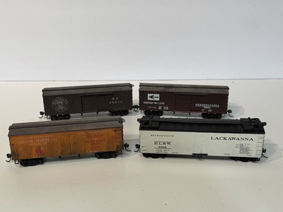 #ad #ad HO Scale Steam Era Reefers 4 Car Lot $35.00
