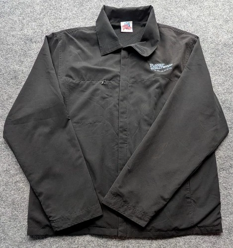 Planet Hollywood Orlando Windbreaker Men's Size Extra Large Black Vintage - product listing photo