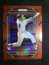 2023 Panini Prizm - Willie Mays #211 Red Prizm /199