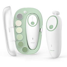 Momcozy Baby Nail File Electric, Gentle Baby Nail Trimmer Electric, Baby Nail Cl