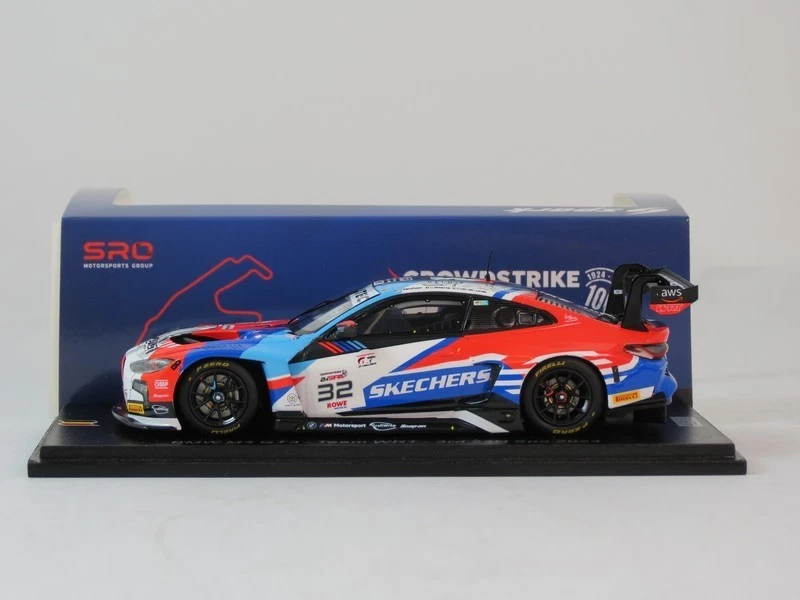 Spark BMW M4 GT3 #32 Team WRT - 3rd 24h Spa 2024 1/43 SB780 - Immagine 3 di 4