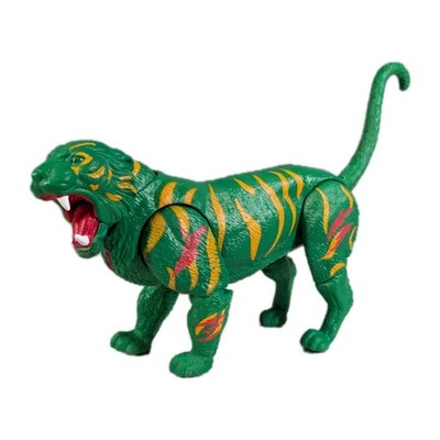 Mattel He Man Battle Cat Tiger Action Figure Green Yellow Red Toy Vintage Releas