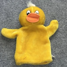 Vintage 1980’s Rhode Island Novelty Co (Rinco) Small Hand Duck Puppet Original
