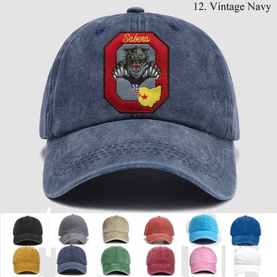 Customized Embroidered Hat Usaf 162d Attack Squadron Sabers, Trucker Hat, Gift