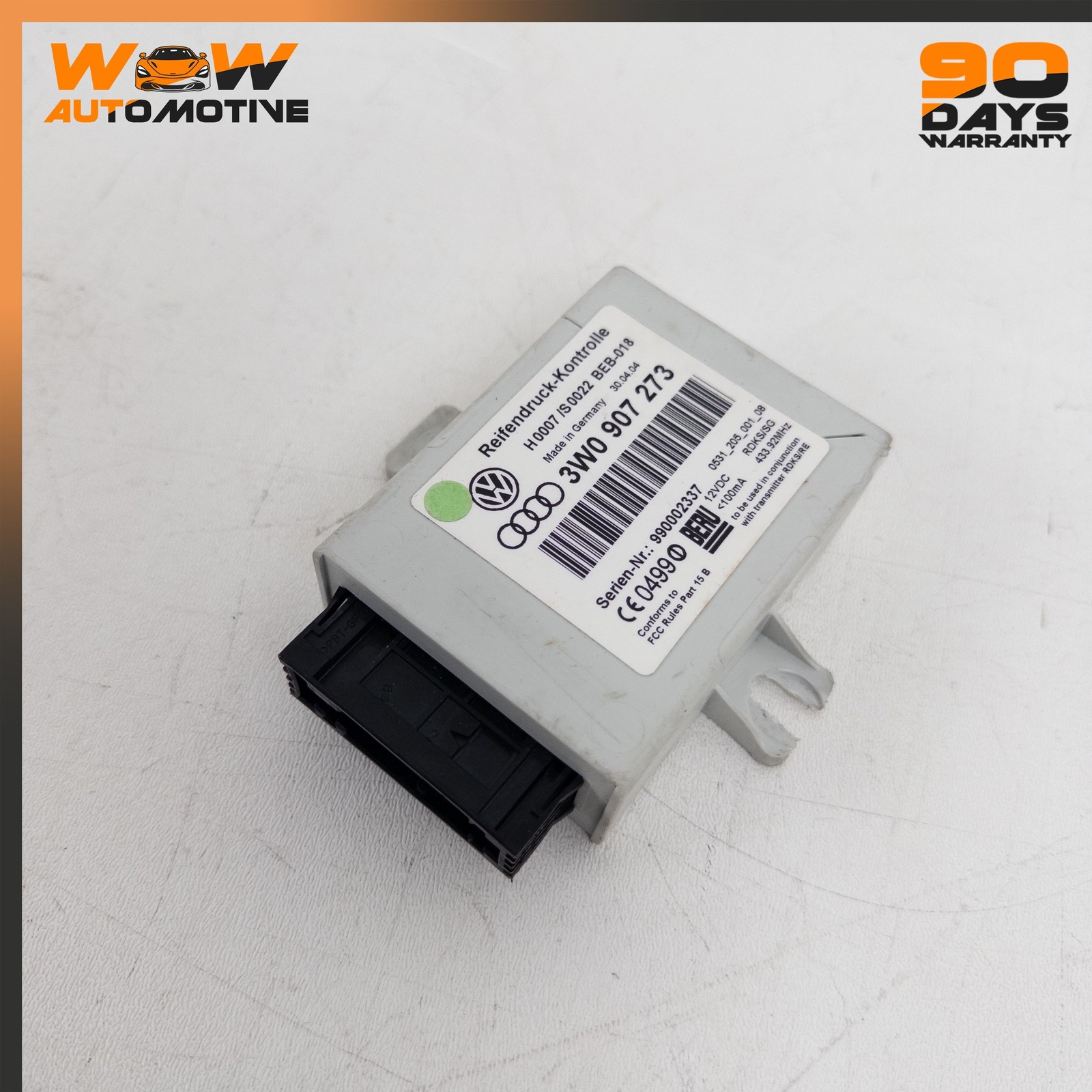 04-13 BENTLEY CONTINENTAL GT GTC TPMS TIRE PRESSURE MONITORING SENSOR OEM