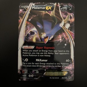 Malamar EX 58/119 Phantom Forces LP Pokemon TCG