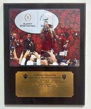 Indiana Hoosiers 2026 Rose Bowl Champions 8x10 photo Plaque w Engraved Nameplate